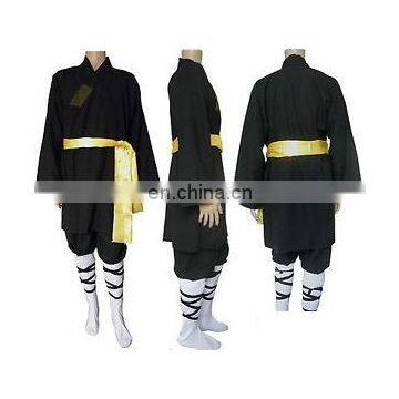 wholesale kung fu uniform - martial arts black Kung Fu uniform - Customize logo Kung fu Uniform