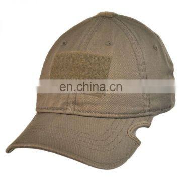 Worn-out 100% cotton short brim blank unstructured dad baseball cap