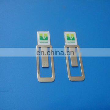 custom metal paper clip with your own logo custom magnetic bookmark