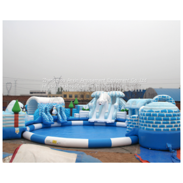 Inflatable amusement equipment water park Express expedition water park I