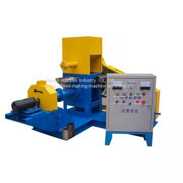 hot selling 100-150 kg/h fish feed floating pellet mill machine and feed pellet plant in Nigeria