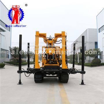 In stock XYD-200 crawler hydraulic core drilling rig 200 meters exploration drilling rig  for sale