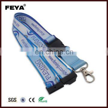 Custom cheap screen printed wrist key lanyards for sale