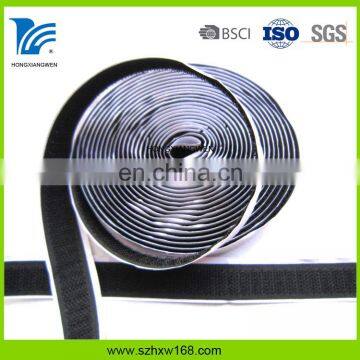 Black Durable Adhesive Hook and Loop Tape Roll photo-5