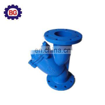 DN80 PN16 flanged y type strainer with 40 mesh manufacturers