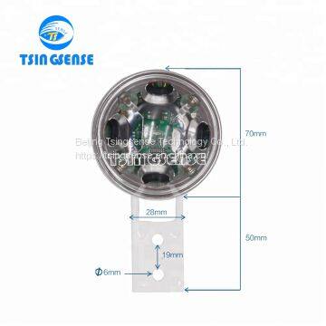 RS-100 Optical Rain Sensor Smart Rain Sensor Rain Gauge 5v Pulse photo-2