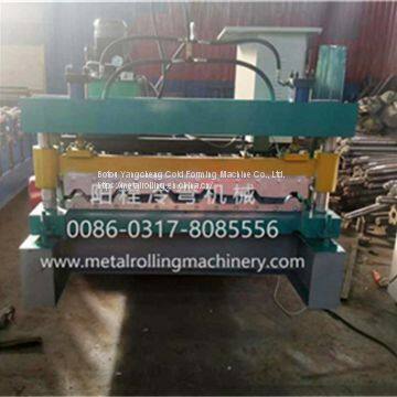 Trapezoidal Roof Panel Roll Forming Machine photo-2