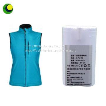 7V Next Gen heated vests clothing Lithium Battery Pack with high capacity