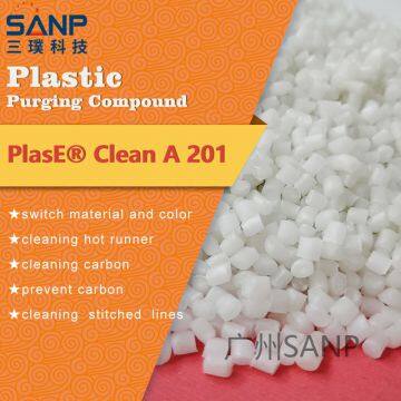 PlasE Clean A201 Purging Compound for high effective extruder machine PE color change