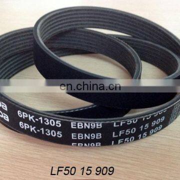 Car Spare Parts  Rubber V-Belt V-Ribbed Belt OEM LF50-15-909