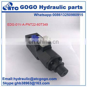 Proportional Valve Hydraulic EDG-01V-C EDG-01V-H EDG-01V-B Proportional Electro-Hydraulic Pilot Relief Valves photo-2