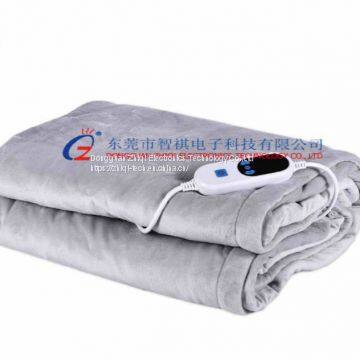 hiqi Electric Blanket Large Heated Throw Blanket with 10 Adjustable Temperature Levels