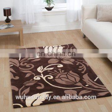 Beautiful Round Design Tianjin Factory Hand Tufted Tapis Floor Shaggy Carpet photo-3