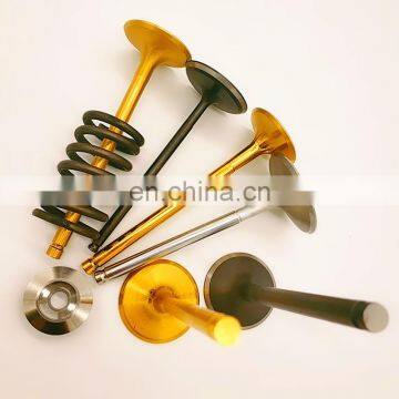 Dual Spring Titanium Retainer For NISSAN PATROL GU 4.8LT TB48 Tb48de Tb4.8 6CYL EXHAUST INtake Exhaust Valve Head GASKET Kit
