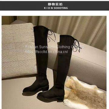 Winter Crossover Strap Thigh-high Boots Woman 2020 New Autumn Style Fashionable, Comfortable, Versatile, Thin Leg Artifact photo-2
