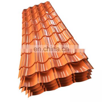 16 22 24 Gauge Thickness  Corrugated Galvanized Zinc Steel Roof Sheet Prices PPGI Steel roofing sheet