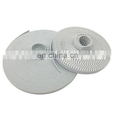 AT5 White color steel wire Open Ended PU Timing Belt