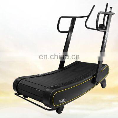 commercial treadmill self-powered manual non-motorized curved treadmill running machine running profesional treadmill