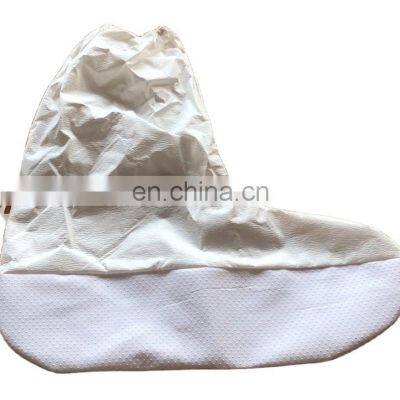 Medical Knee High Disposable Non Skid Woven Boot Covers with Tie