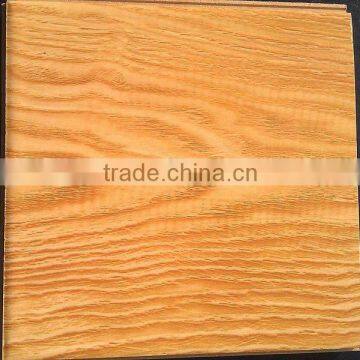 Hand grasps laminated floor