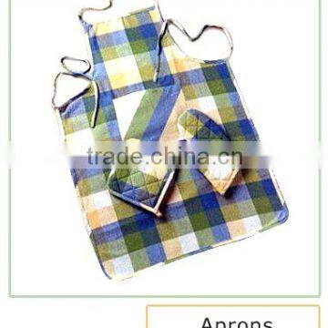 Apron Set/ Waist Apron/ Kitchen Apron
