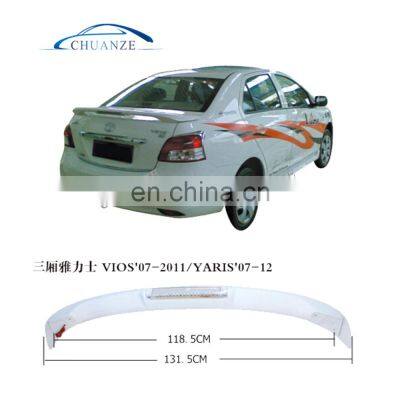 FOR TOYOTA YARIS SALOON 07-12 REAR WITH LIGHT CAR DIGGY SPOILER