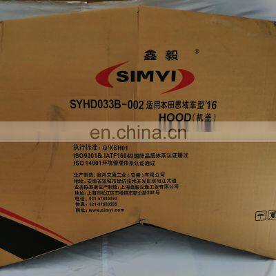 Excellent Manufacturer Engine Cover Simyi Steel Body Parts Engine Hoods For HONDA CIVIC 2016 photo-3