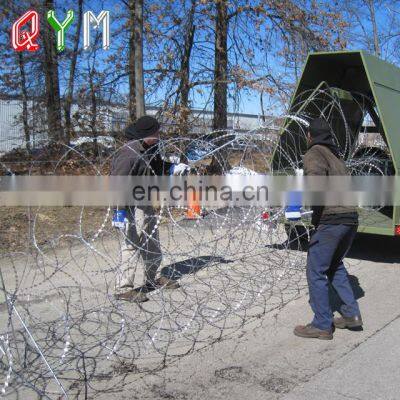 CBT65 CBT60 Galvanized Security Concertina Razor Wire With Pallet photo-4