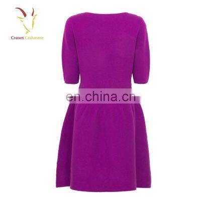 Новый дизайн длинных шерстяных иCashmere свитеров для женщин. Платье изCashmere photo-2