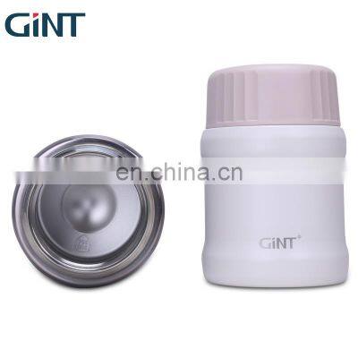 GINT 500ml Made in China Double Wall Vacuum Home Hot Food School Lunch Box