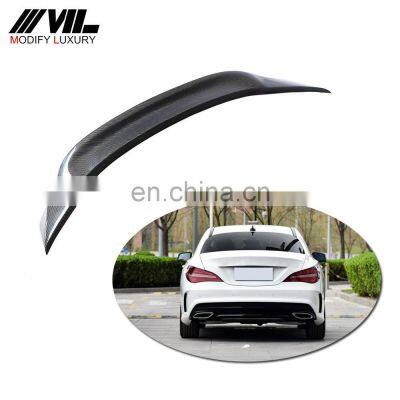 Carbon Fiber Rear Trunk Spoiler for Mercedes Benz CLA180 CLA200 CLA250 CLA45 C117 AMG 2015-2019