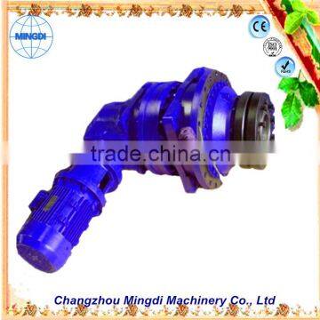 Changzhou Mingdi Machinery DP Series Transmission Parts Involute Planetary low rpm Gearbox with gearbox motor for tractor parts