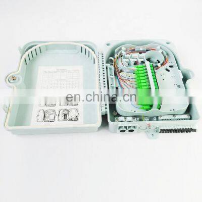 ABS PC indoor/outdoor use  ftth/PON OTB/FTB/ODB/FDB 24 port fiber distribution box