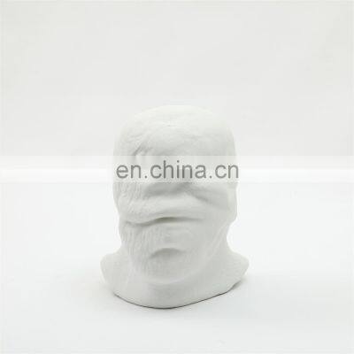 Modern Ceramic Home Decor Nordic Face Art Flower Arrangement Pot Large Human Head Vase photo-4