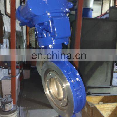 Butterfly Valve Wafer Type Triple Eccentric Type Carbon Steel Stainless Steel With Pneumatic Actuator Mariposa Valvulas photo-5