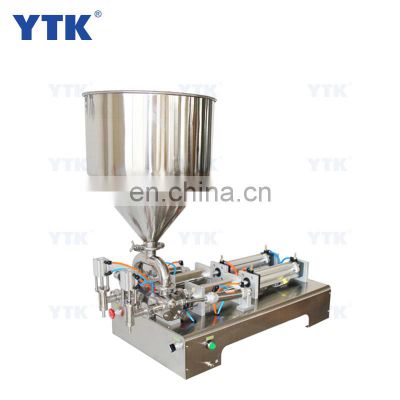 100-1000ml Double Head Chocolate Paste Filling Machine Thick Chili Paste Filling Machine