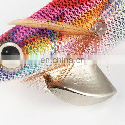 Multiple Colors 18.5g/11cm Hard Fishing Shrimp Baits Luminous Squid Jig Lures photo-5