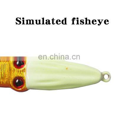 Hot Sell 110g/150g Luminous Hard Bait Saltwater Squid Lure Metal Jig Lure