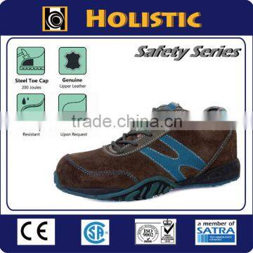 CSA fashion suede leather women safety shoes