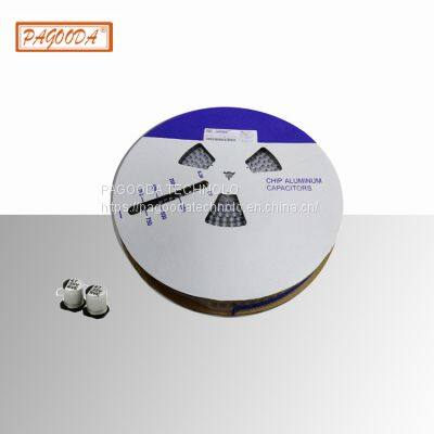 China Manufacturer SMD Aluminum Electrolytic Capacitor 1010 General Purpose Large Quantity Favorably photo-2