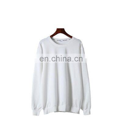 2021 Christmas wholesale high quality fashion trend white 100% cotton unisex large hoodie printing custom hoodie