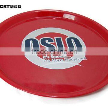 New Plastic Round Red Tray photo-4