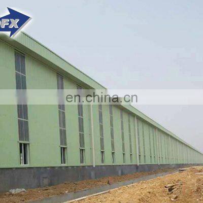 New Prefabricated Wide Span Steel Structure Shed Low Cost Prefab Light Steel Workshop Building Structural Steel Fabrication