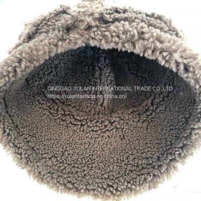 Women's Fashion Faux Fur Baseball Cap photo-5