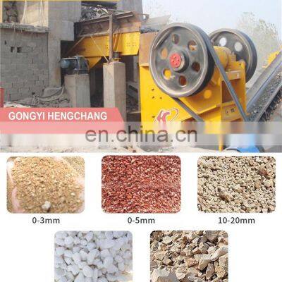 High Efficiency Mining Equipment pe 250*400 pe 150x250 Jaw Crusher With Screen Stone Jaw Crusher Machine For Gold Mining