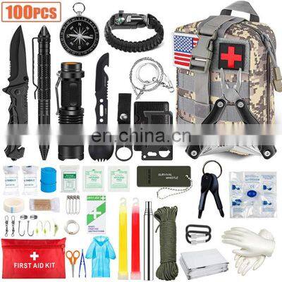 Outdoor Camping Professional  Emergency Survival Kit Survival Gear Tool