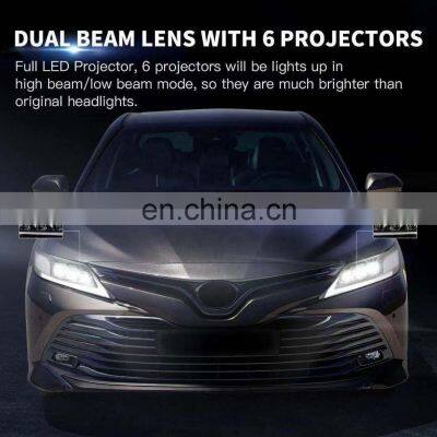 The Latest Upgrade to Lexu-s Style Full LED Headlamp Headlight for TOYOTA Camry Head Lamp Head Light 2017-2020 photo-4