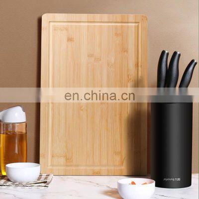 Cheap And Simple Large Size Kitchen Bamboo Cutting Board Customized Logo Bamboo Chopping Blocks photo-2