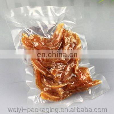 Cheap Heat Seal Transparent Frozen Food Vacuum Bag Plastic Packaging photo-4
