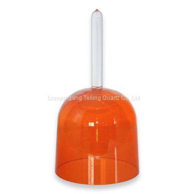 Alchemy Cosmic Light Clear Singing Bowl With Handle Healing Sound Therapy photo-2